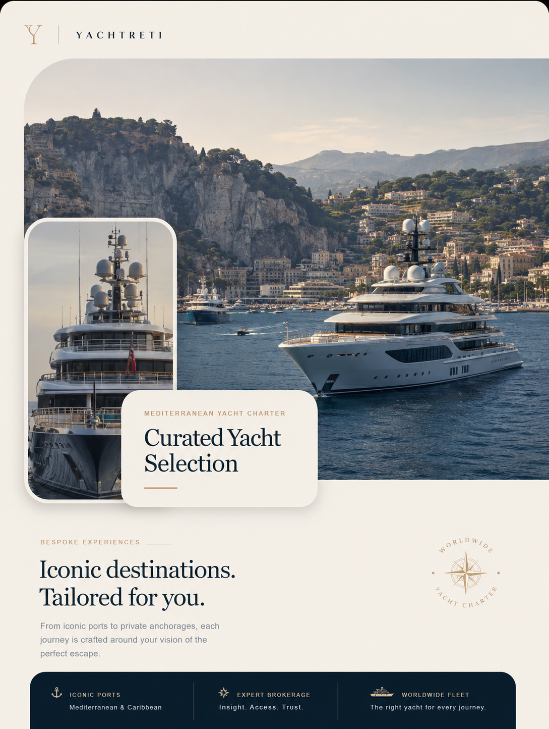 Yachtreti website project